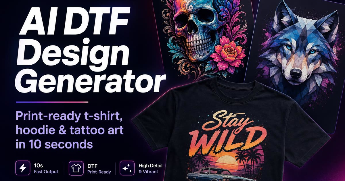 Vector Art Generator for Print | AI Vector Graphics Maker